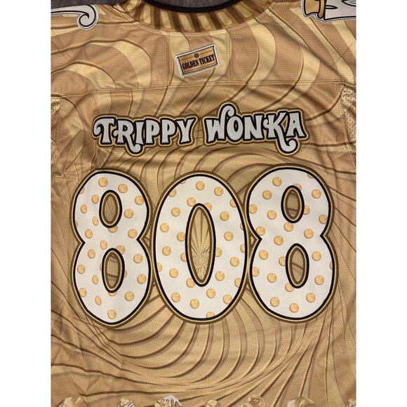 Hockey Jersey | Willy Wonka “Trippy Wonka” Elev808 | Golden Ticket 808 Exclusive - Picture 5 of 6